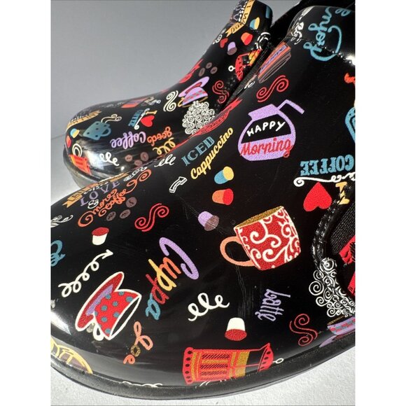 Women’s Easy Works Round Clogs Size 11 M Black Multicolor Mule Street - Picture 9 of 16